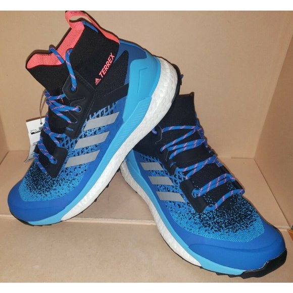 Adidas Terrex Free Hiker Primeblue Boost Blue Men\'s/Women\'s  Hiking Boots NWOB ! main image 5